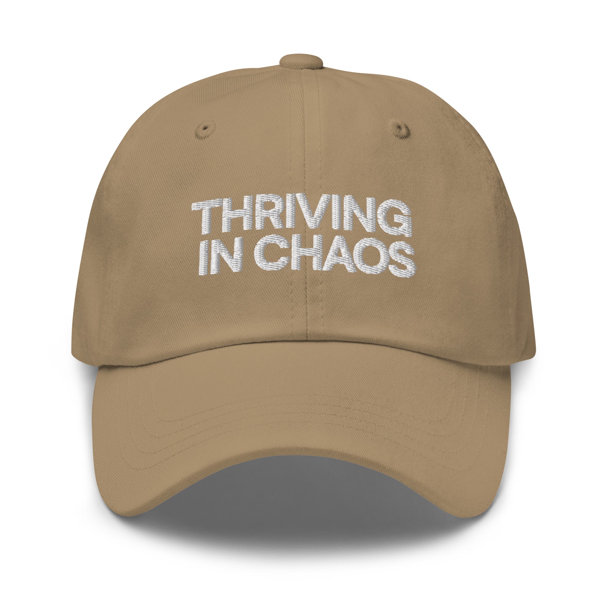 THRIVING IN CHAOS (KHAKI HAT)