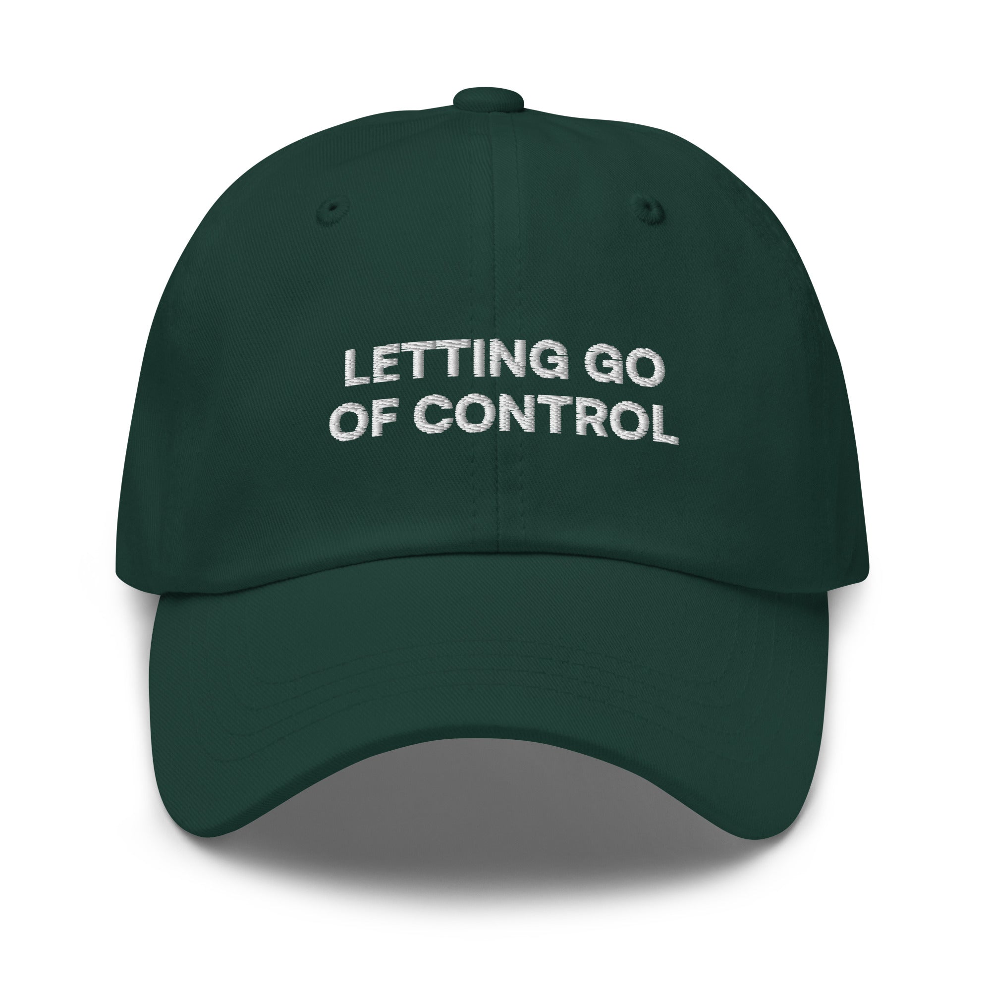 LETTING GO OF CONTROL (GREEN HAT)