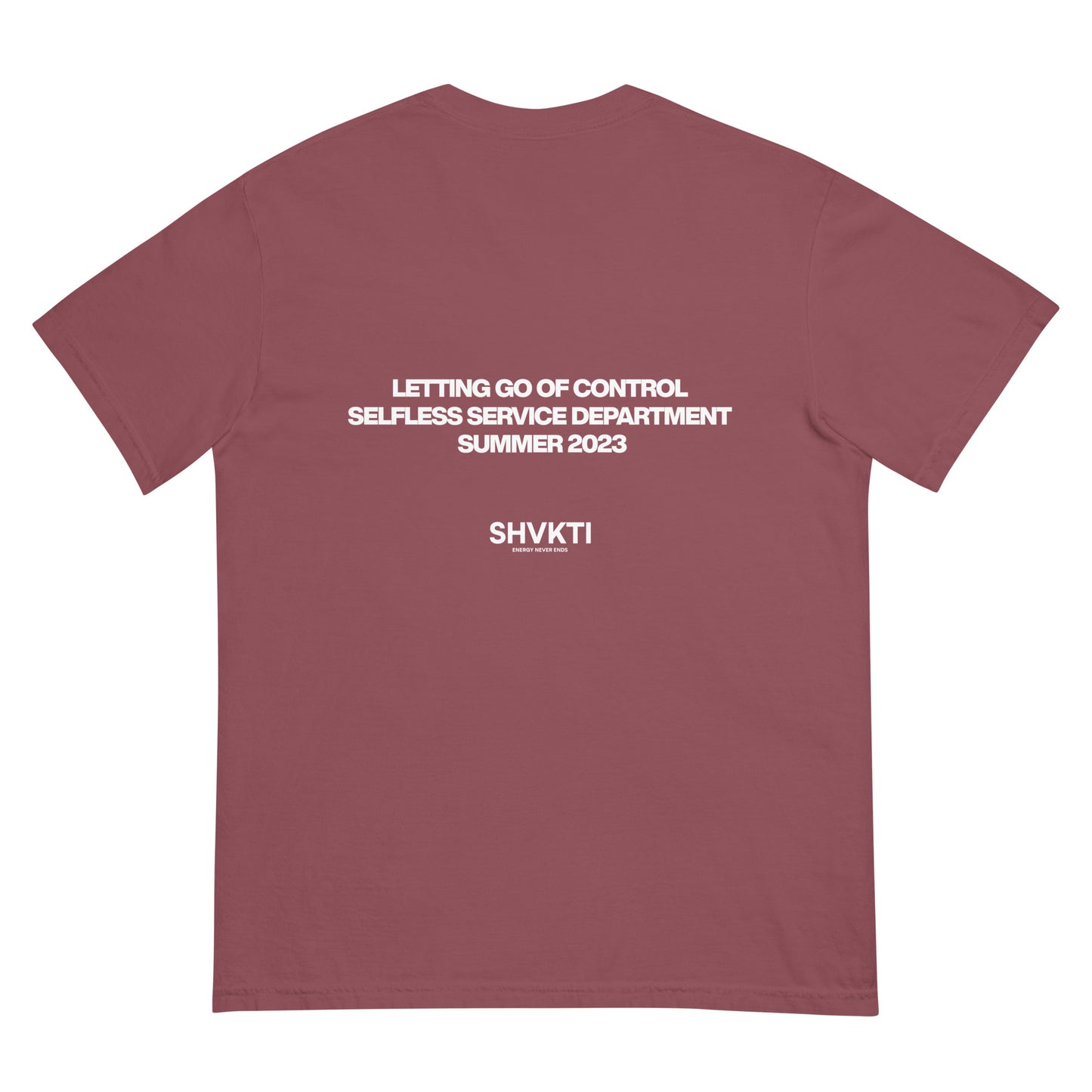 LETTING GO OF CONTROL - VOL. 1 (T-SHIRT) BLACK