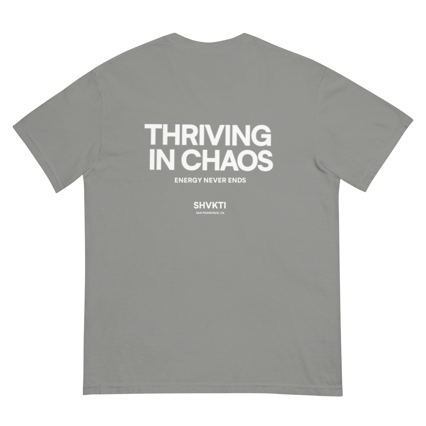 THRIVING IN CHAOS - VOL. 2 (T-SHIRT) GREY