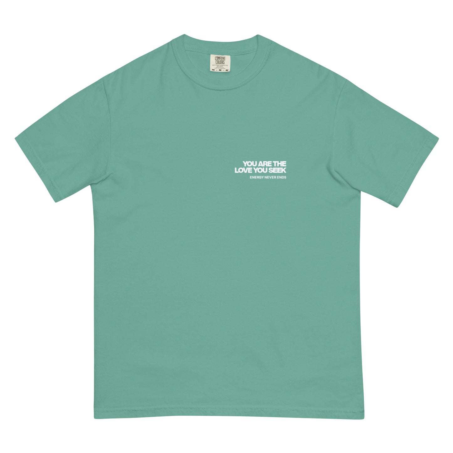 YOU ARE THE LOVE YOU SEEK - VOL. 2 (T-SHIRT) FLO BLUE