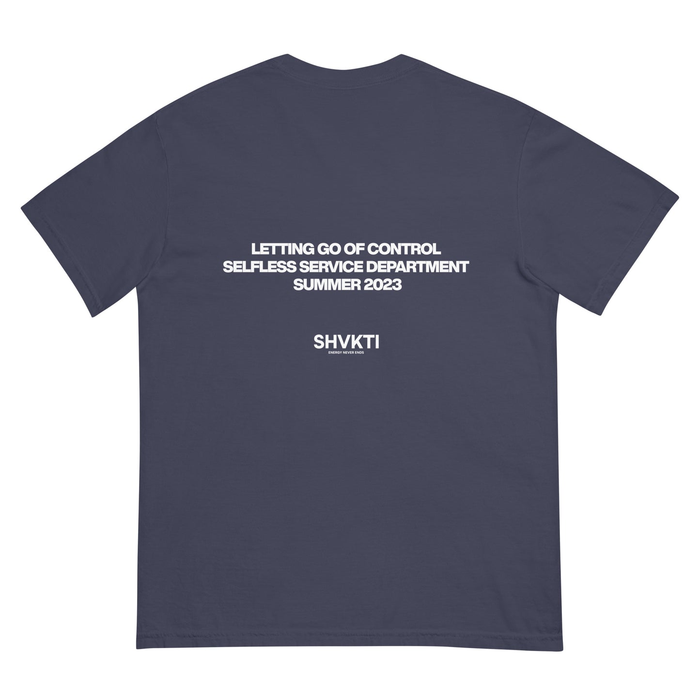 LETTING GO OF CONTROL - VOL. 1 (T-SHIRT) BLACK