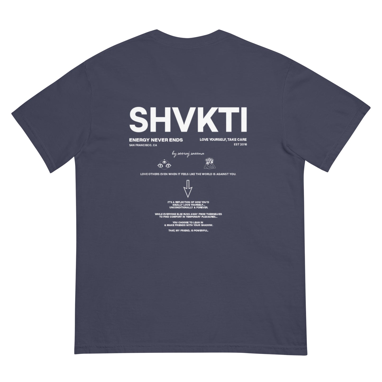 YOU ARE THE LOVE YOU SEEK - VOL. 1 (T-SHIRT) NAVY BLUE