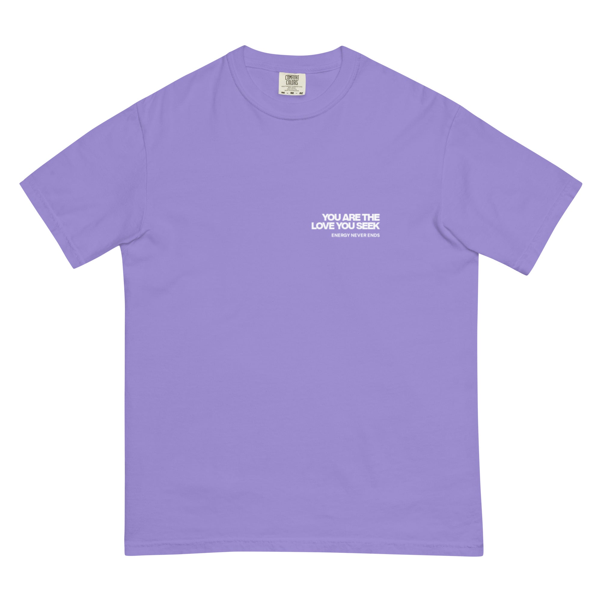 YOU ARE THE LOVE YOU SEEK - VOL. 2 (T-SHIRT) FLO BLUE