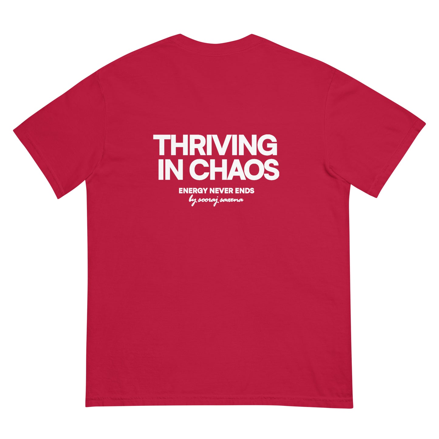THRIVING IN CHAOS - VOL. 1 (T-SHIRT) BLACK