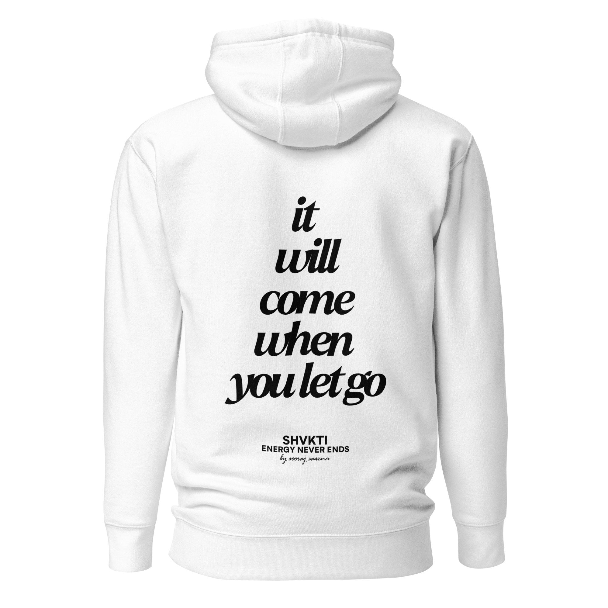 LETTING GO OF CONTROL (WHITE)