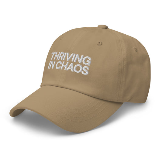 THRIVING IN CHAOS (KHAKI HAT)