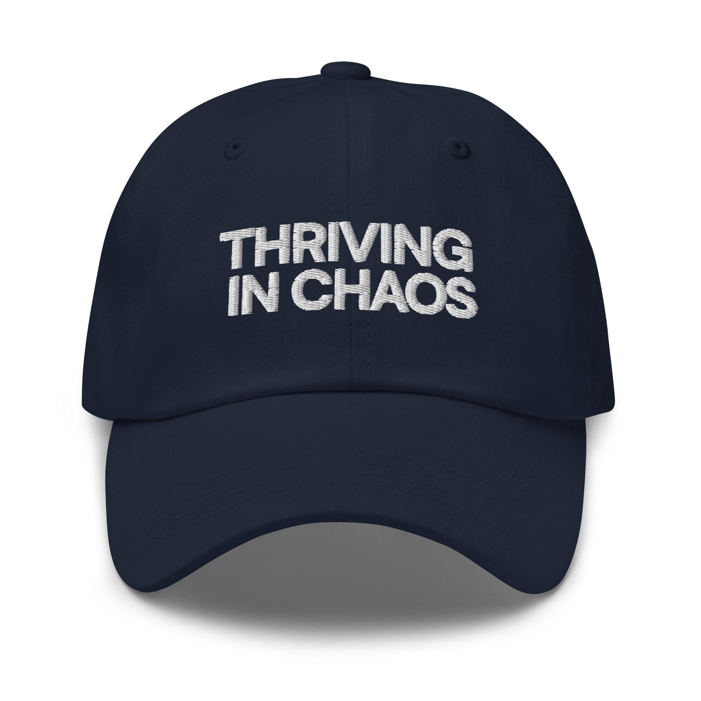 THRIVING IN CHAOS (NAVY BLUE HAT)