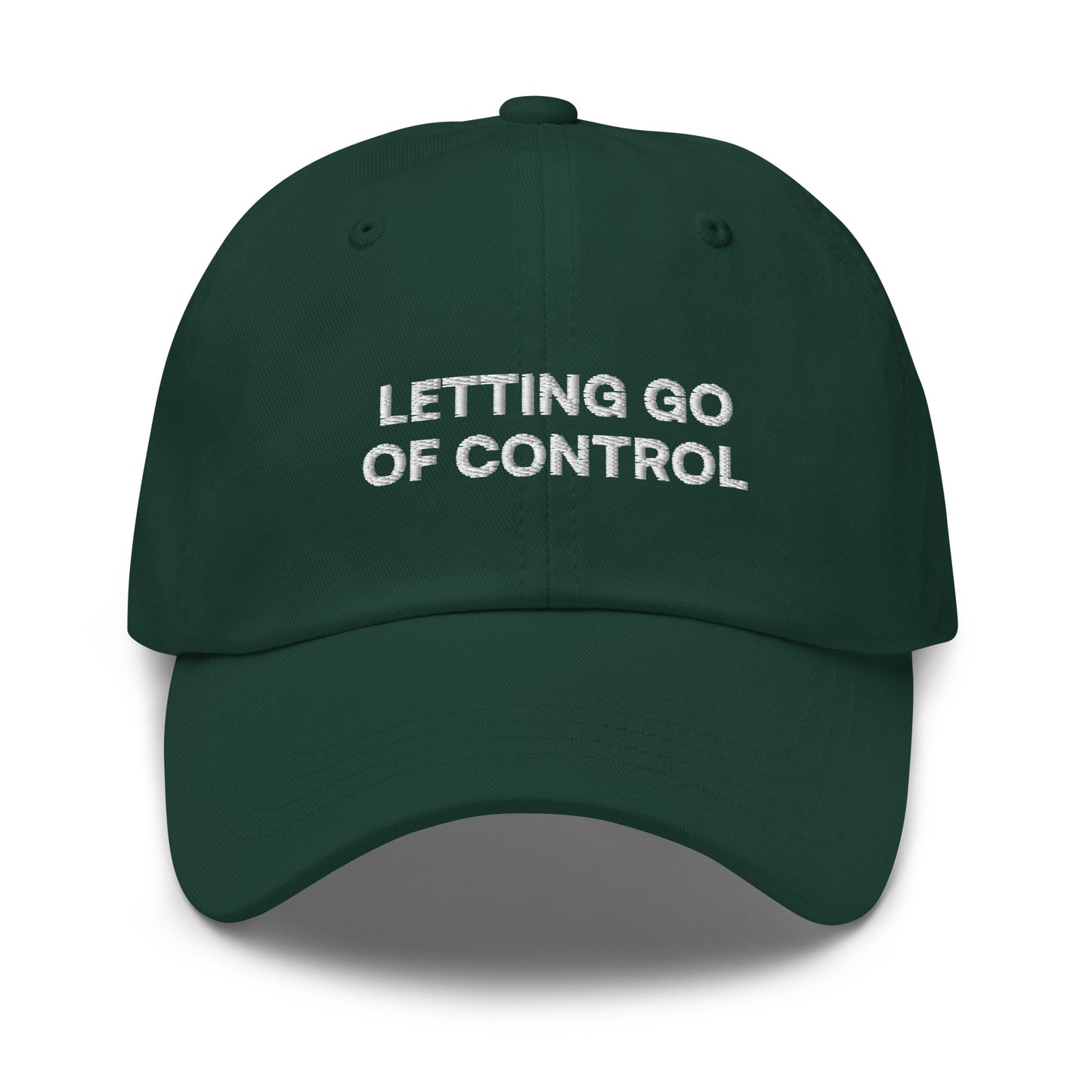 LETTING GO OF CONTROL (KHAKI HAT)