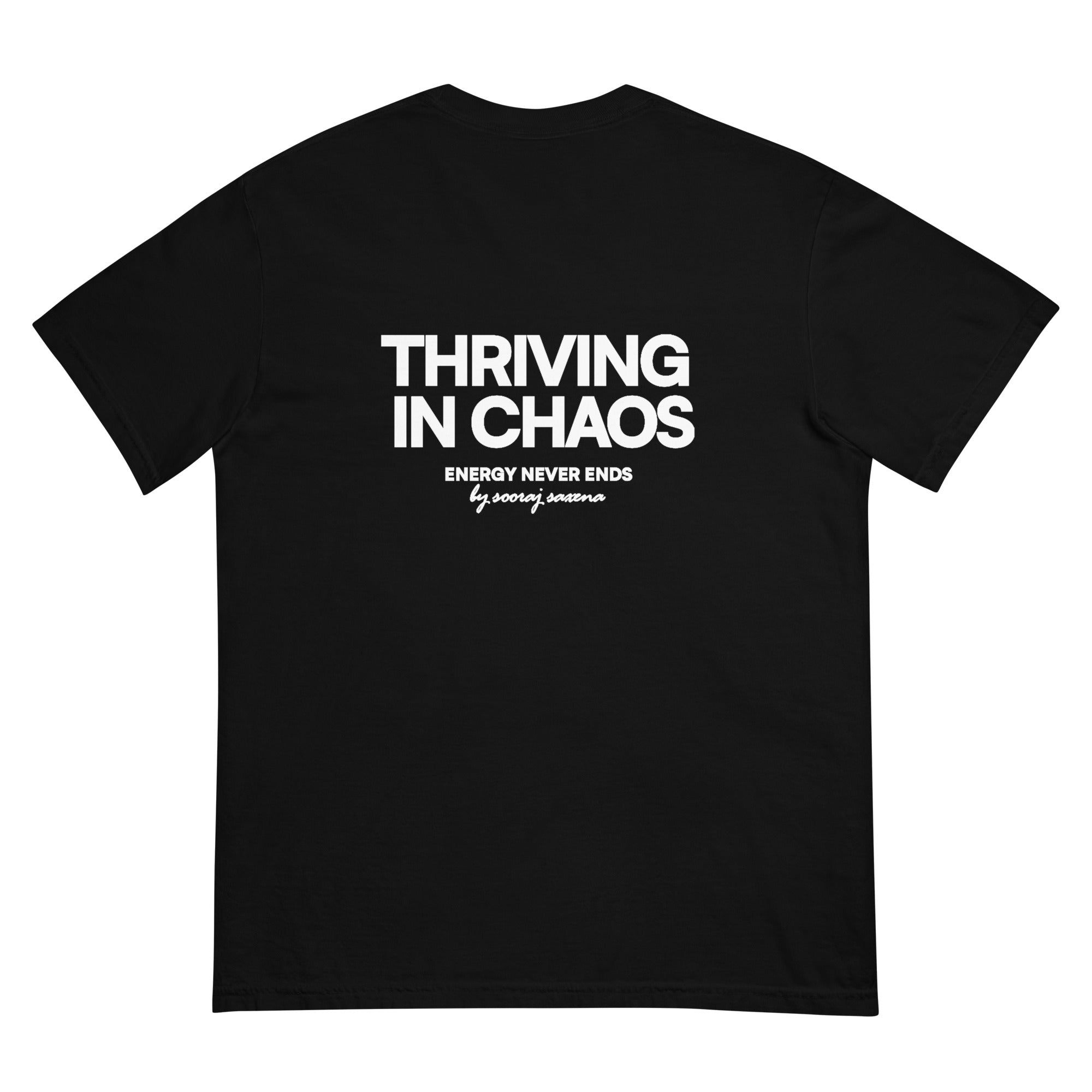 THRIVING IN CHAOS - VOL. 1 (T-SHIRT) FLO BLUE