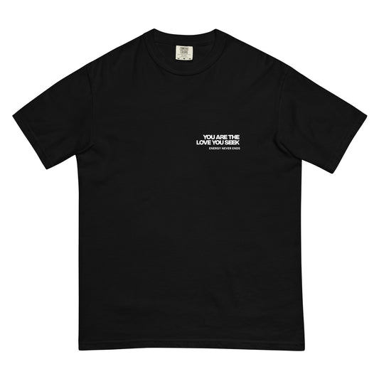 YOU ARE THE LOVE YOU SEEK - VOL. 2 (T-SHIRT) BLACK