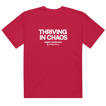 THRIVING IN CHAOS - VOL. 1 (T-SHIRT) RED