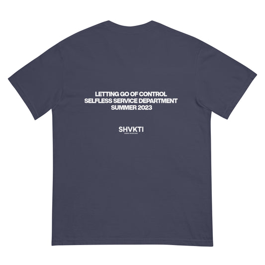 LETTING GO OF CONTROL - VOL. 1 (T-SHIRT) NAVY BLUE