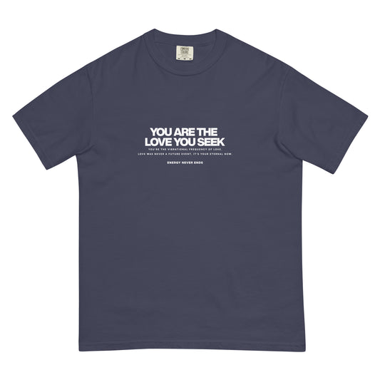 YOU ARE THE LOVE YOU SEEK - VOL. 1 (T-SHIRT) NAVY BLUE