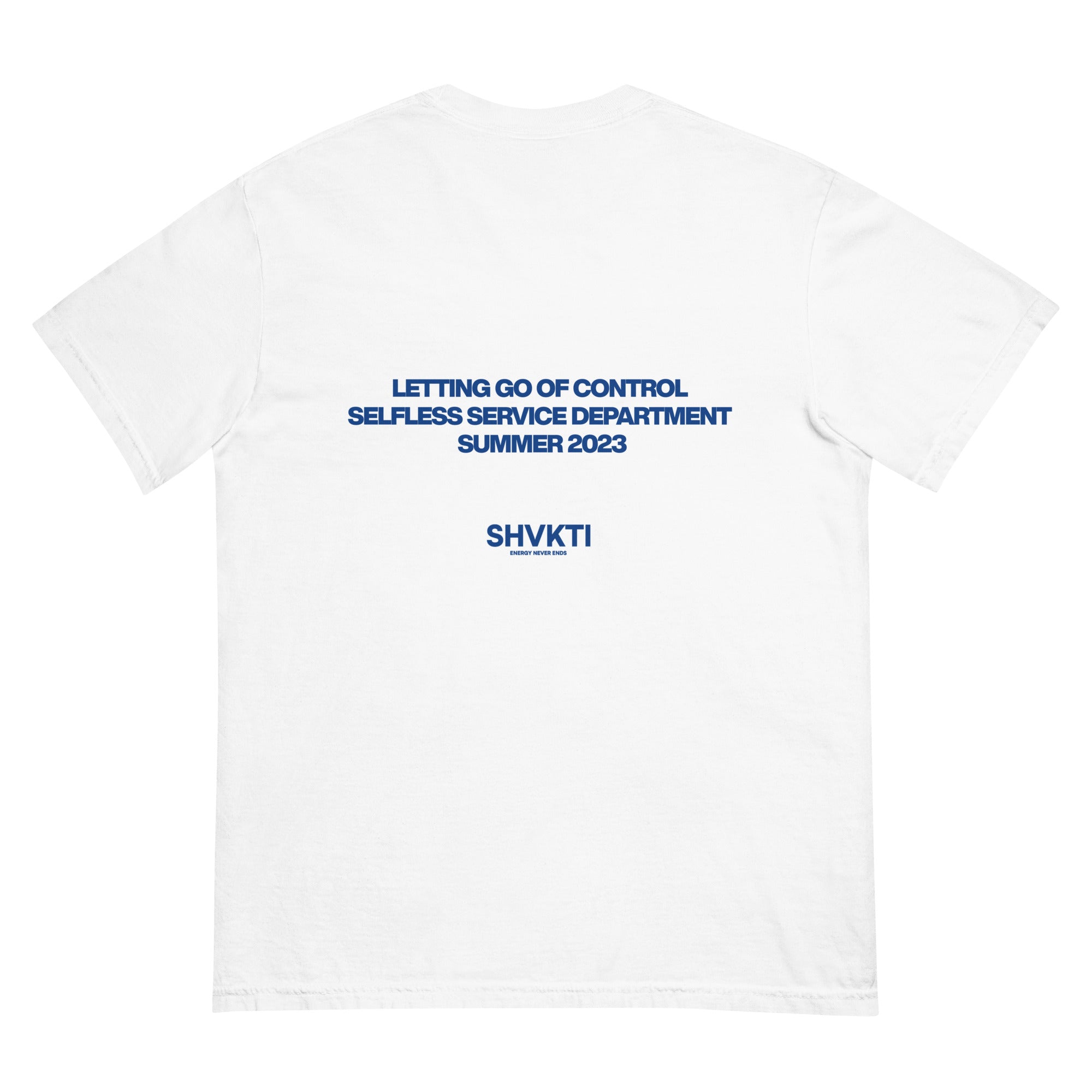 LETTING GO OF CONTROL - (BLUE)