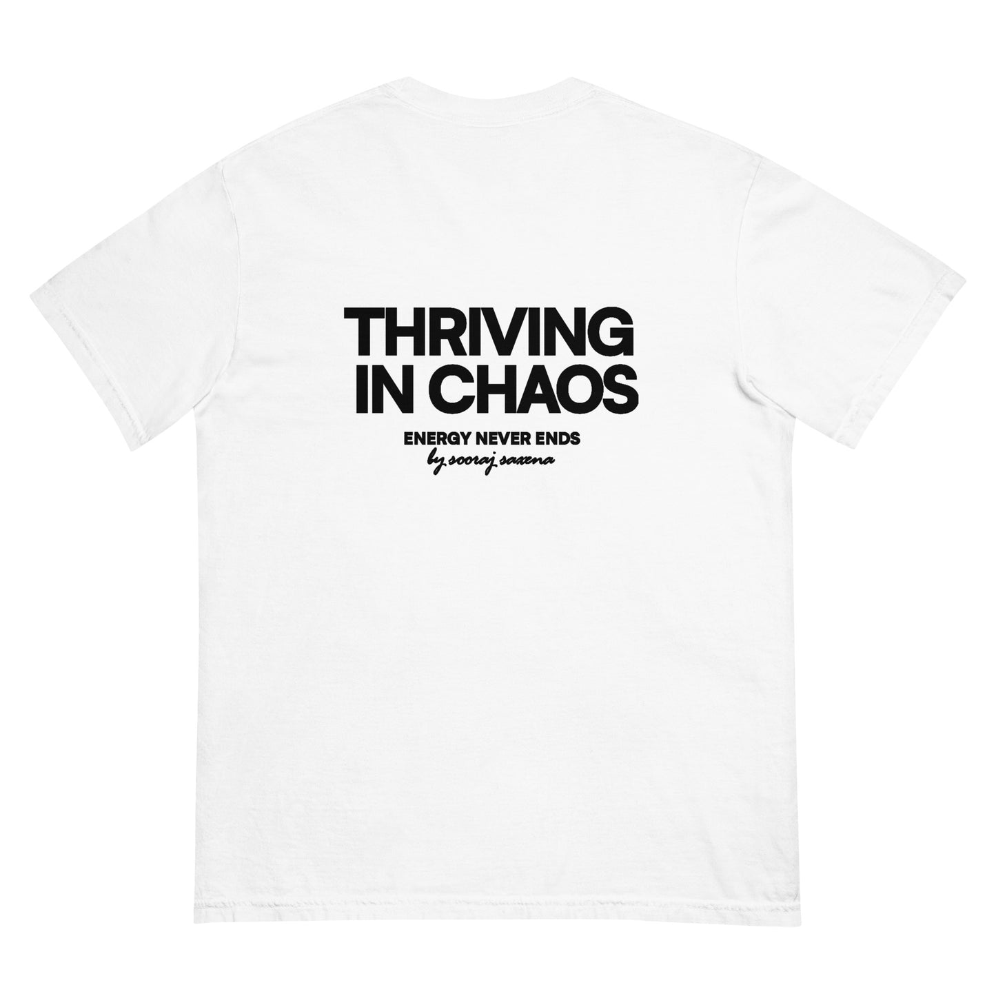 THRIVING IN CHAOS - VOL. 1 (T-SHIRT) WHITE