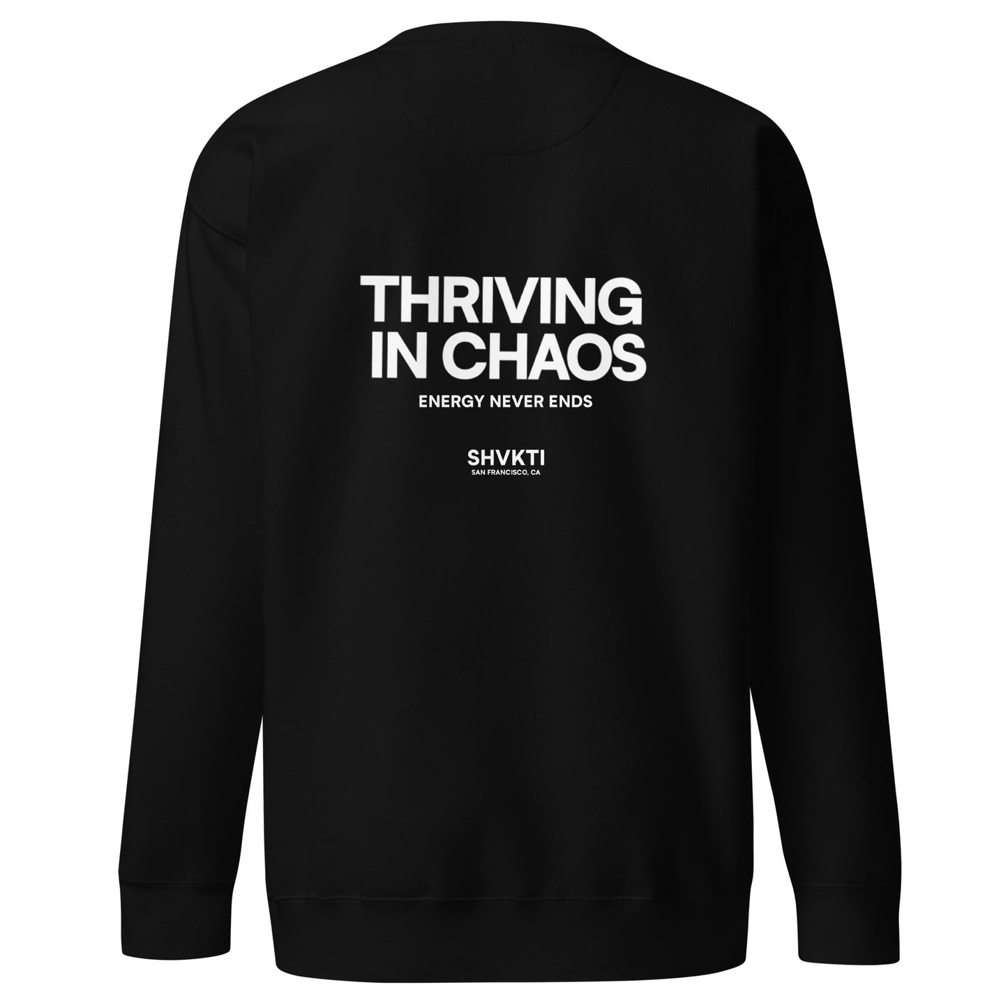 THRIVING IN CHAOS - SWEATER (BLUE)