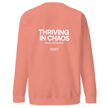 THRIVING IN CHAOS - SWEATER (BLUE)